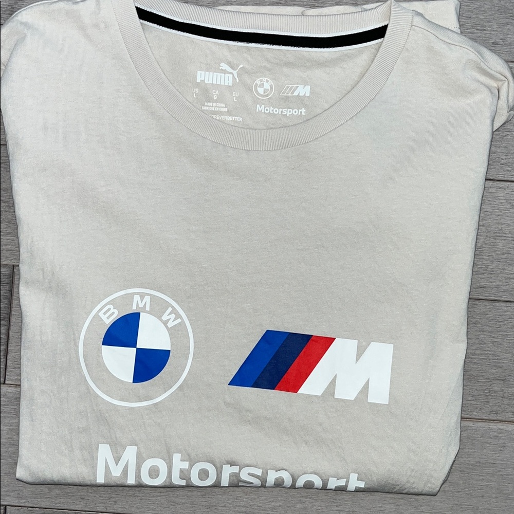 BMW x PUMA Motorsport Light Beige T-Shirt